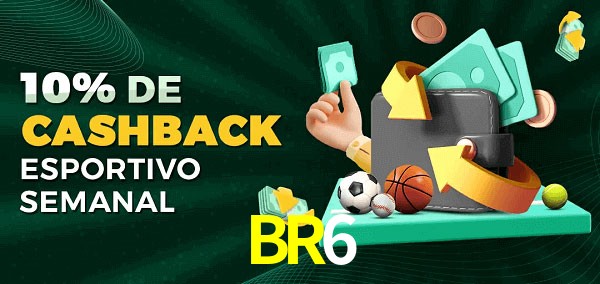 10% de bônus de cashback na BR6